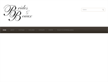 Tablet Screenshot of bridesandbeauxtx.com